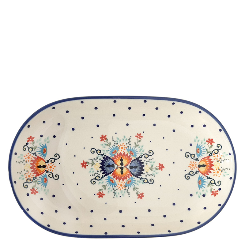 тарелка овальная большая