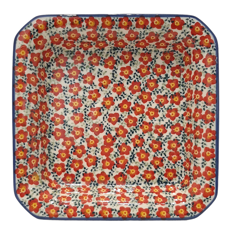 тарелка квадратная