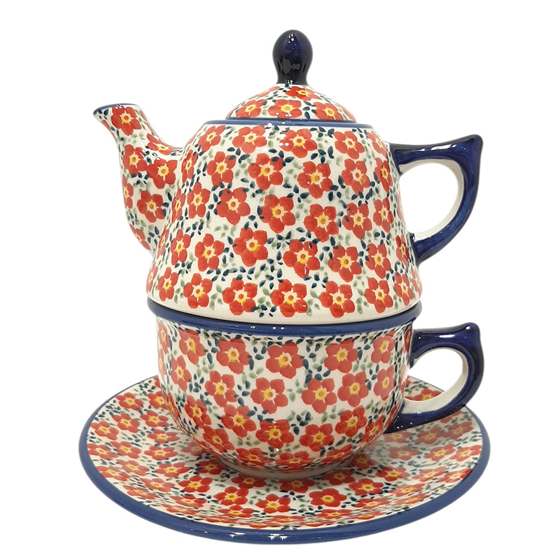 комплект чайник и чайная пара "эгоист"